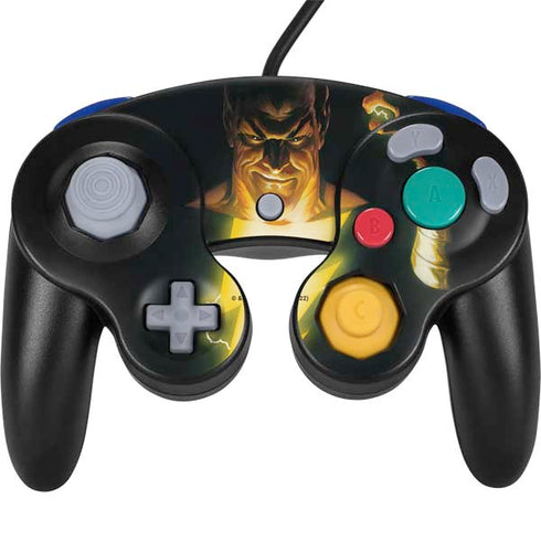 DC Comics Justice Society of America #23 Cover Painting Black Adam Original Art by Alex Ross Nintendo GameCube Controller Skin