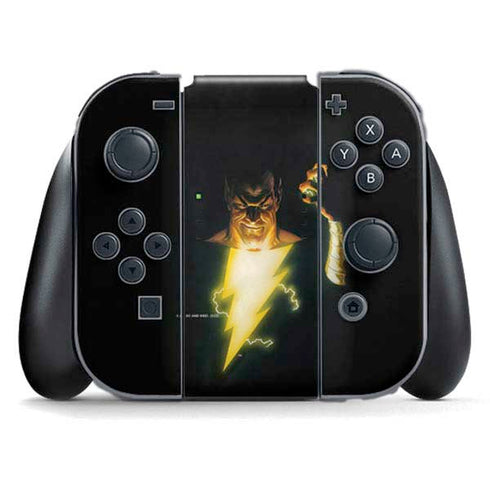 DC Comics Justice Society of America #23 Cover Painting Black Adam Original Art by Alex Ross Nintendo Switch (2017-2021) Joy-Con Controller Skin