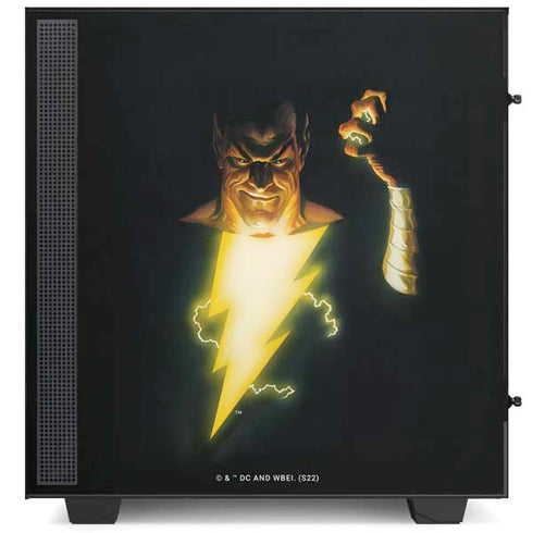 DC Comics Justice Society of America #23 Cover Painting Black Adam Original Art by Alex Ross NZXT H510 Compact ATX Mid-Tower Case Skin