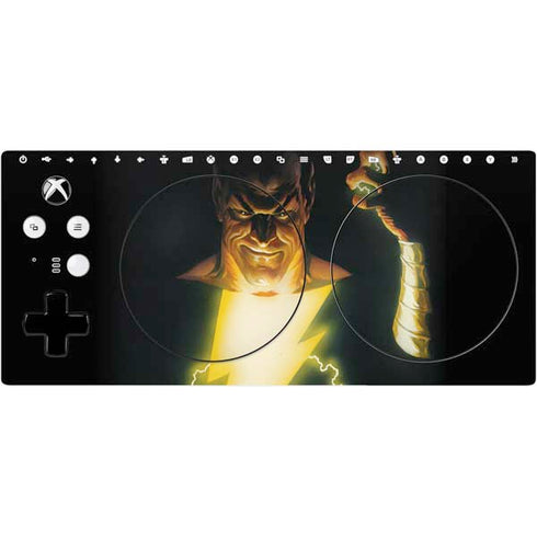 DC Comics Justice Society of America #23 Cover Painting Black Adam Original Art by Alex Ross Xbox Adaptive Controller Skin