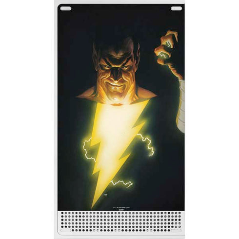 DC Comics Justice Society of America #23 Cover Painting Black Adam Original Art by Alex Ross Xbox Series S Console Skin