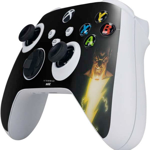 DC Comics Justice Society of America #23 Cover Painting Black Adam Original Art by Alex Ross Xbox Series S Controller Skin