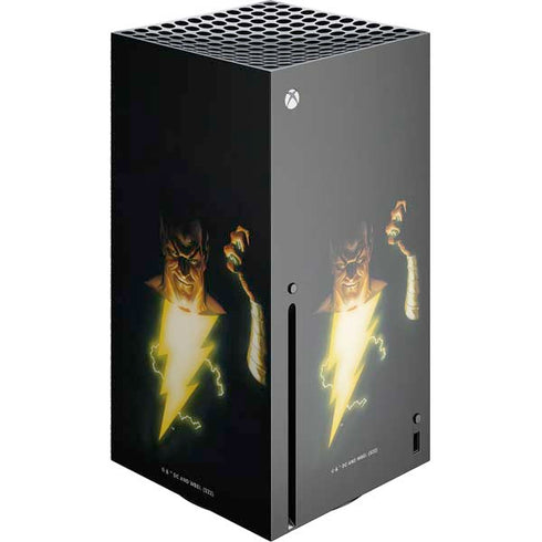 DC Comics Justice Society of America #23 Cover Painting Black Adam Original Art by Alex Ross Xbox Series X Console Skin
