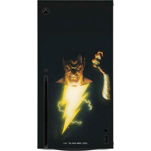 DC Comics Justice Society of America #23 Cover Painting Black Adam Original Art by Alex Ross Xbox Series X Console Skin