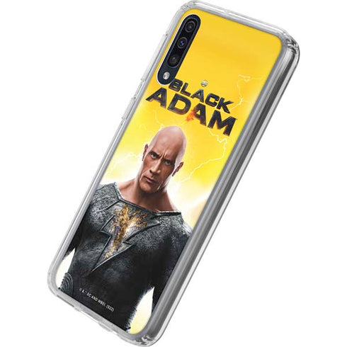 DC Comics Black Adam Movie Charcater Poster Galaxy A50 Clear Case