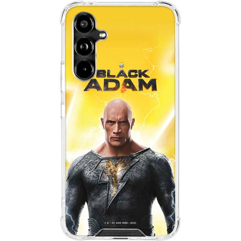 DC Comics Black Adam Movie Charcater Poster Galaxy A54 5G Clear Case