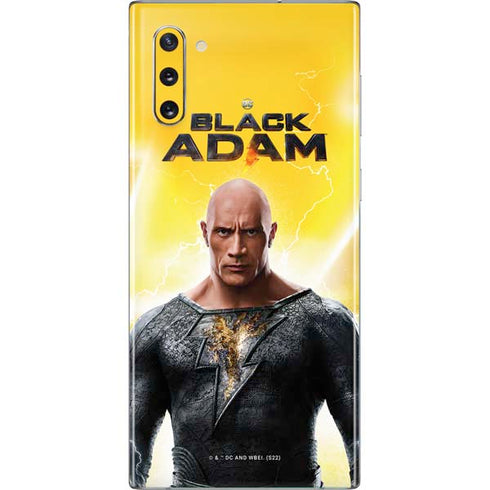 DC Comics Black Adam Movie Charcater Poster Galaxy Note 10 Skin