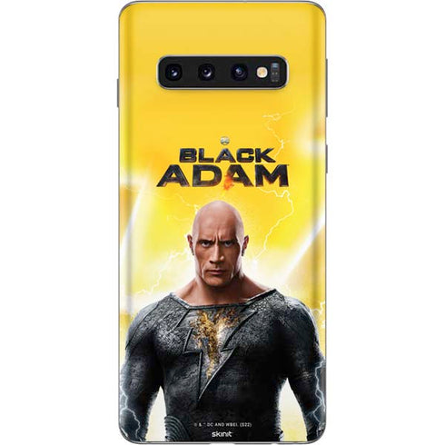 DC Comics Black Adam Movie Charcater Poster Galaxy S10 Skin