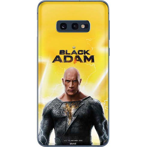 DC Comics Black Adam Movie Charcater Poster Galaxy S10e Skin