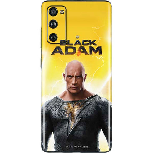 DC Comics Black Adam Movie Charcater Poster Galaxy S20 Fan Edition Skin