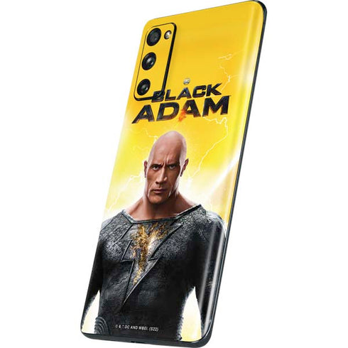 DC Comics Black Adam Movie Charcater Poster Galaxy S20 Fan Edition Skin