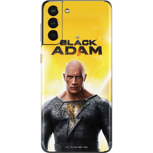 DC Comics Black Adam Movie Charcater Poster Galaxy S21 Plus 5G Skin