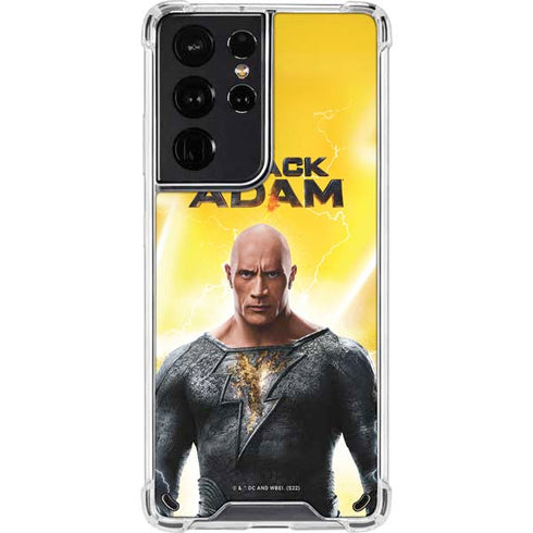 DC Comics Black Adam Movie Charcater Poster Galaxy S21 Ultra 5G Clear Case