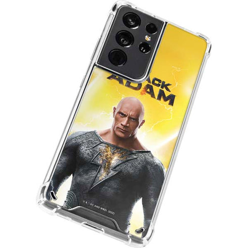 DC Comics Black Adam Movie Charcater Poster Galaxy S21 Ultra 5G Clear Case