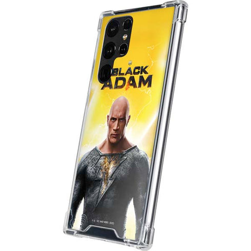 DC Comics Black Adam Movie Charcater Poster Galaxy S22 Ultra Clear Case