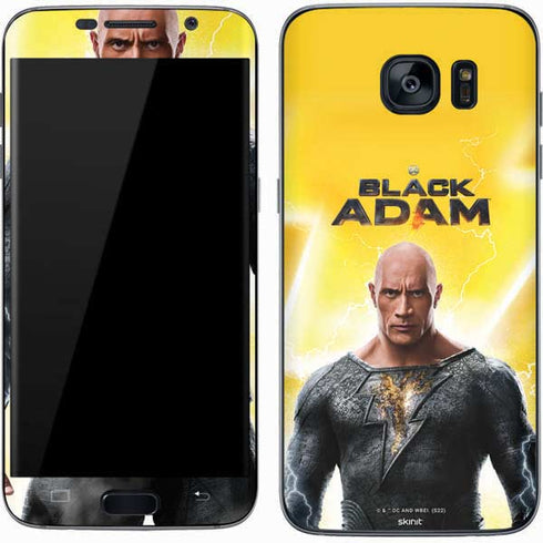 DC Comics Black Adam Movie Charcater Poster Galaxy S7 Skin