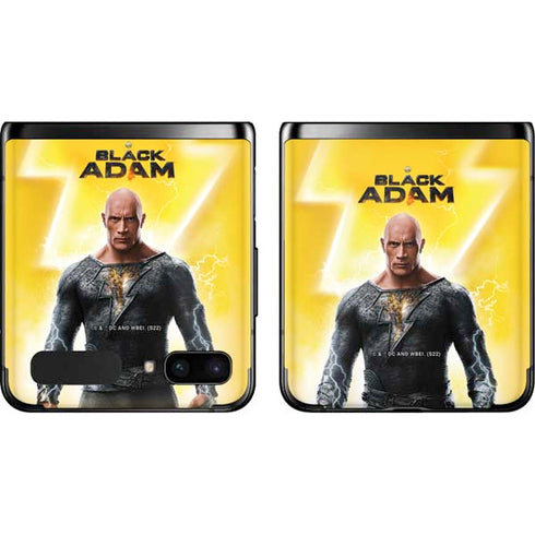 DC Comics Black Adam Movie Charcater Poster Galaxy Z Flip Skin