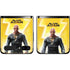 DC Comics Black Adam Movie Charcater Poster Galaxy Z Flip Skin