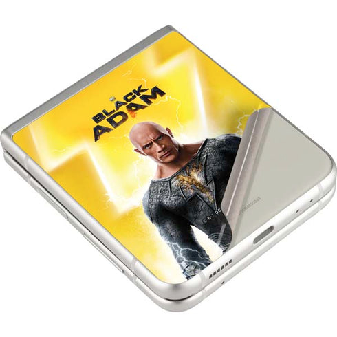 DC Comics Black Adam Movie Charcater Poster Galaxy Z Flip3 5G Skin