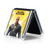 DC Comics Black Adam Movie Charcater Poster Galaxy Z Flip5 5G Clear Case