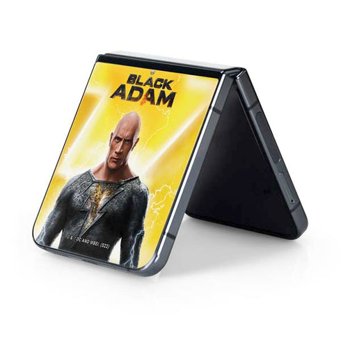 DC Comics Black Adam Movie Charcater Poster Galaxy Z Flip5 5G Skin