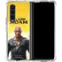 DC Comics Black Adam Movie Charcater Poster Galaxy Z Fold4 5G Clear Case