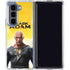 DC Comics Black Adam Movie Charcater Poster Galaxy Z Fold5 5G Clear Case