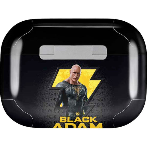 DC Comics Black Adam Movie Art Character and logo Apple AirPods Pro Skin