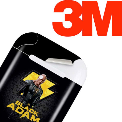 DC Comics Black Adam Movie Art Character and logo Apple AirPods Skin