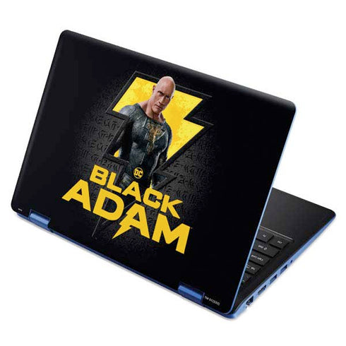DC Comics Black Adam Movie Art Character and logo Aspire R11 11.6in Skin