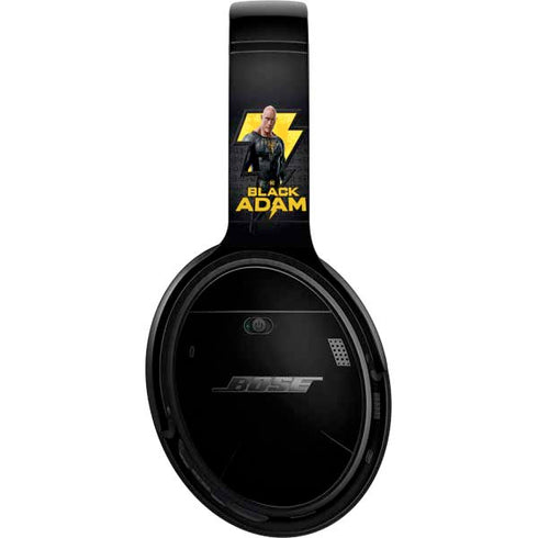 DC Comics Black Adam Movie Art Character and logo Bose QuietComfort 35 II Headphones Skin