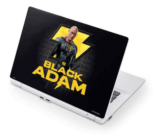 DC Comics Black Adam Movie Art Character and logo Acer Chromebook Skin