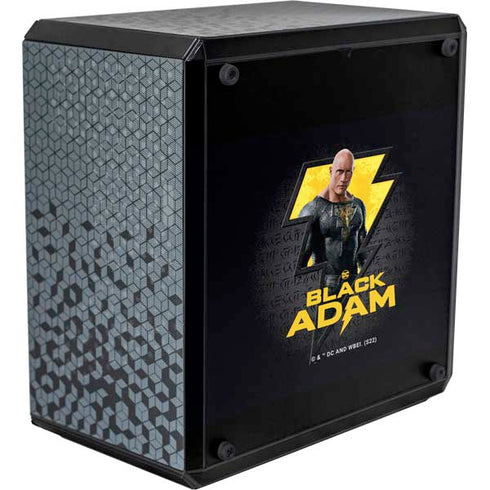 DC Comics Black Adam Movie Art Character and logo Cooler Master MasterBox Q300L Mini Tower Skin