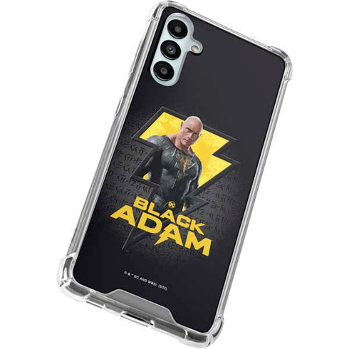DC Comics Black Adam Movie Art Character and logo Galaxy A14 5G Clear Case