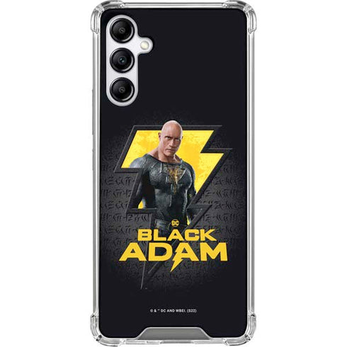 DC Comics Black Adam Movie Art Character and logo Galaxy A15 5G Clear Case