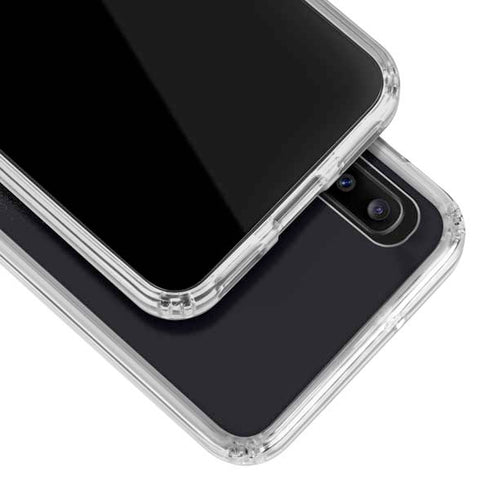 DC Comics Black Adam Movie Art Character and logo Galaxy A30 Clear Case