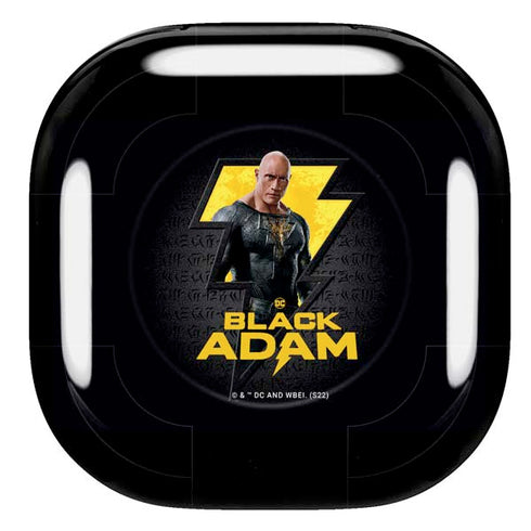 DC Comics Black Adam Movie Art Character and logo Galaxy Buds Pro Skin