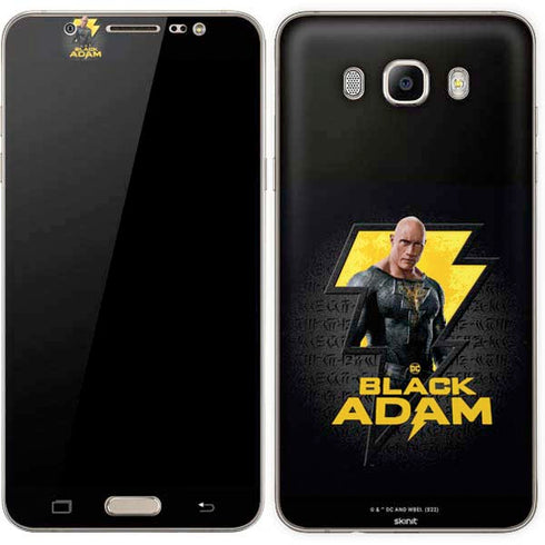 DC Comics Black Adam Movie Art Character and logo Galaxy J7 Skin
