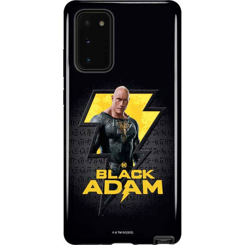 DC Comics Black Adam Movie Art Character and logo Galaxy Note20 5G Pro Case