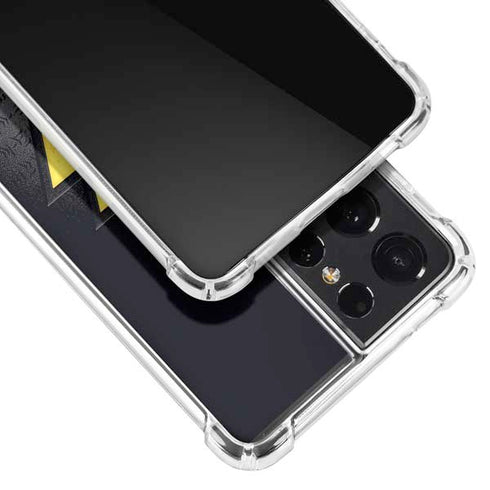 DC Comics Black Adam Movie Art Character and logo Galaxy S21 Ultra 5G Clear Case