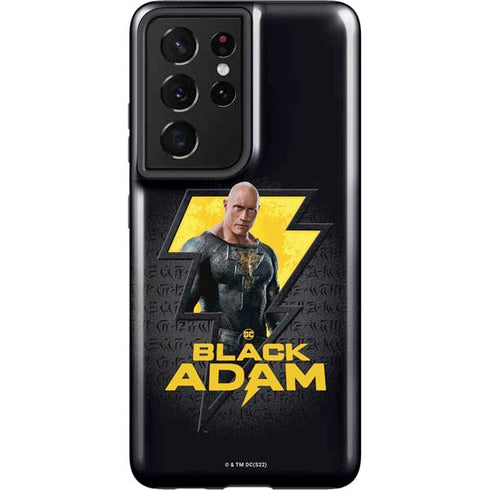 DC Comics Black Adam Movie Art Character and logo Galaxy S21 Ultra 5G Pro Case