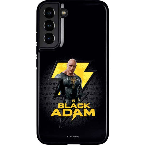 DC Comics Black Adam Movie Art Character and logo Galaxy S22 Plus Pro Case