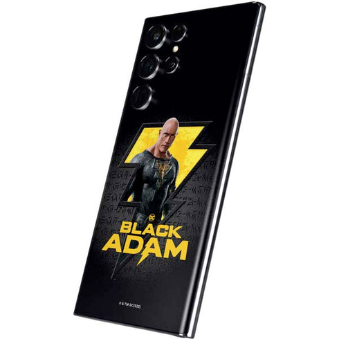 DC Comics Black Adam Movie Art Character and logo Galaxy S22 Ultra Skin