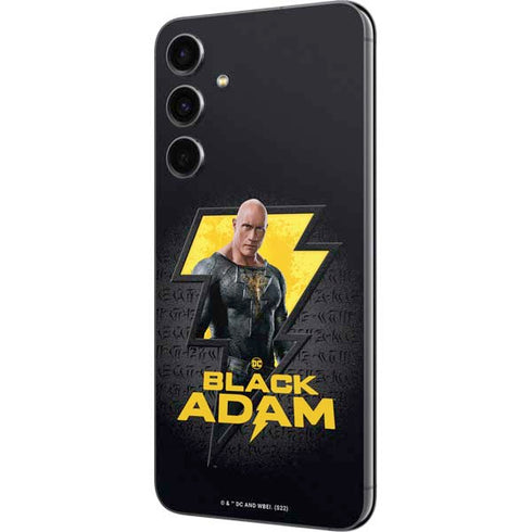 DC Comics Black Adam Movie Art Character and logo Galaxy S23 FE Skin