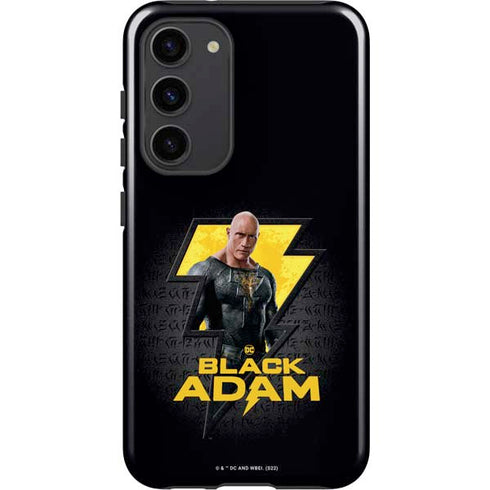DC Comics Black Adam Movie Art Character and logo Galaxy S23 Plus Pro Case
