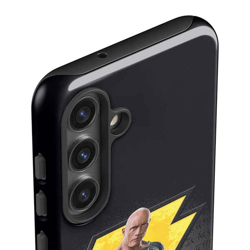 DC Comics Black Adam Movie Art Character and logo Galaxy S24 Plus Impact Case