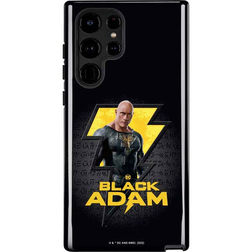 DC Comics Black Adam Movie Art Character and logo Galaxy S24 Ultra Impact Case