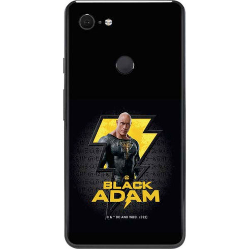 DC Comics Black Adam Movie Art Character and logo Google Pixel 3 XL Skin