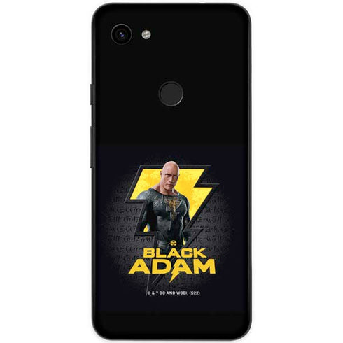 DC Comics Black Adam Movie Art Character and logo Google Pixel 3a Skin