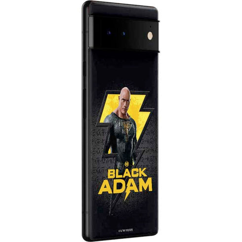 DC Comics Black Adam Movie Art Character and logo Google Pixel 6 Pro Skin